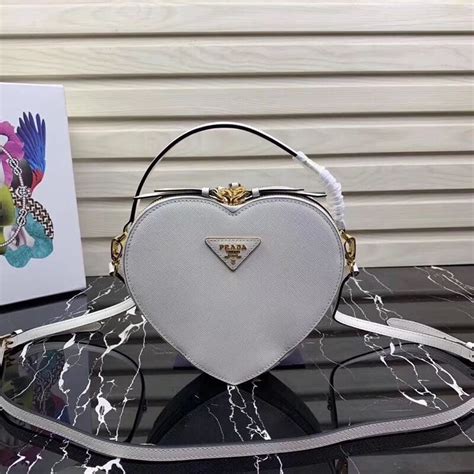 prada heart tote